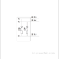 M12 암 스트레이트 LED 연결 케이블